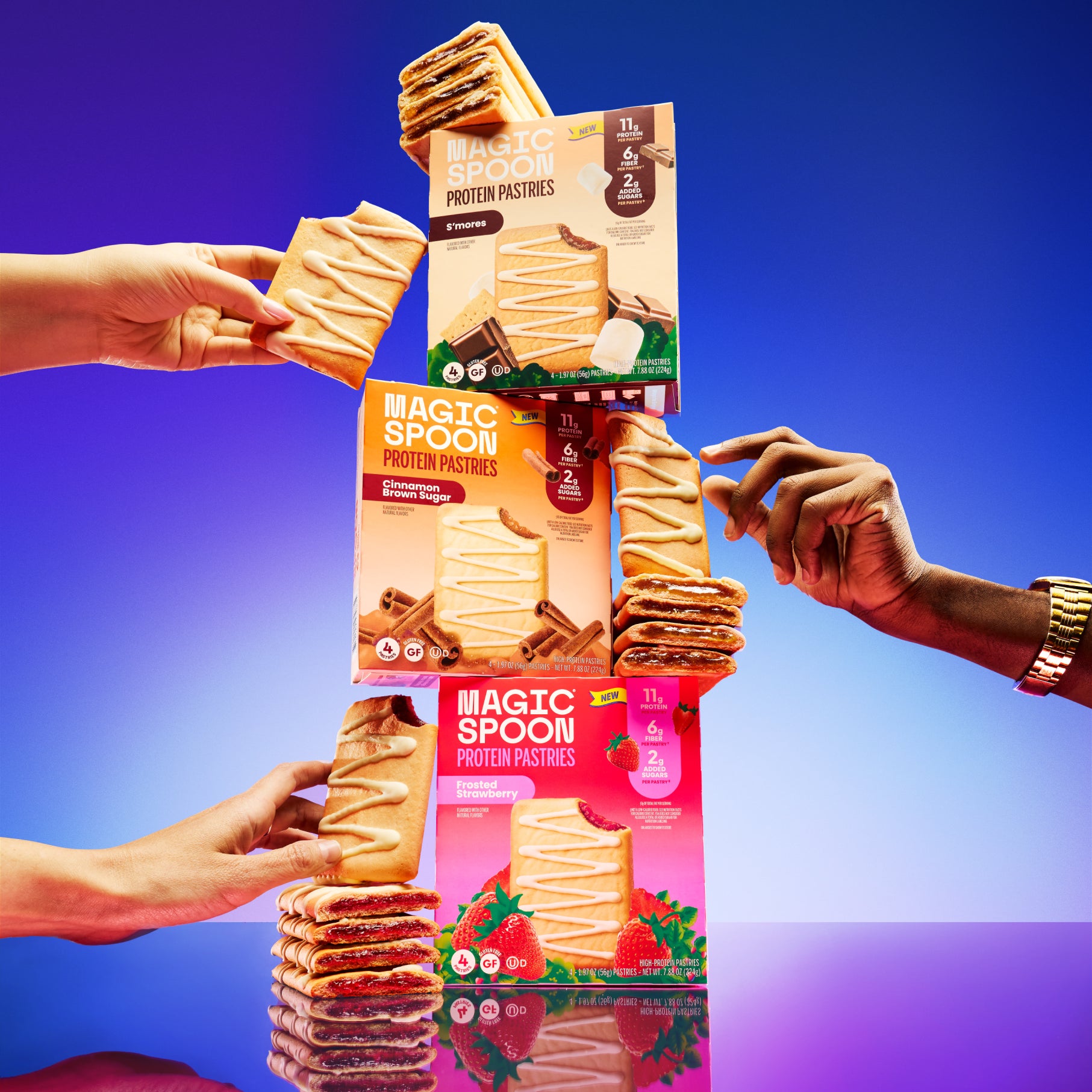 Magic Spoon Protein Pastries Variety 4 Pack
