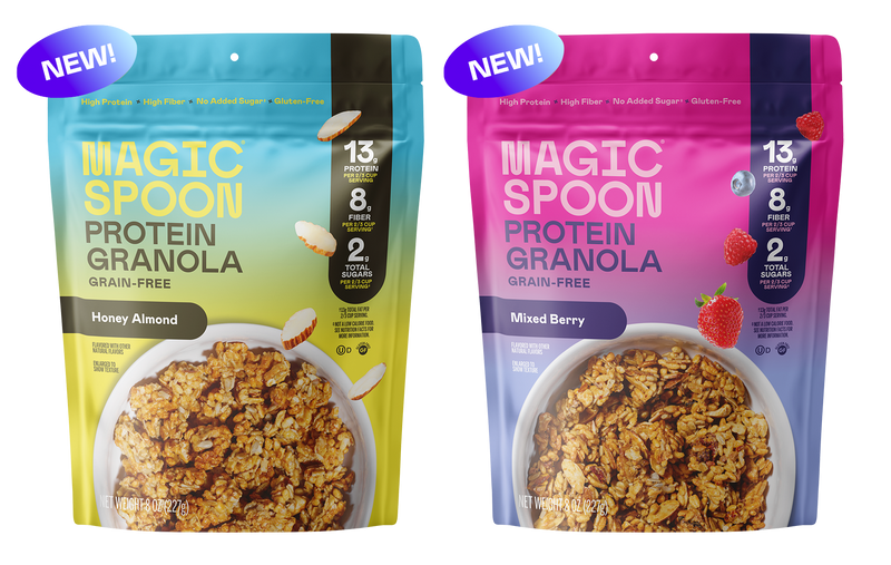 Granola! Honey Almond + Mixed Berry