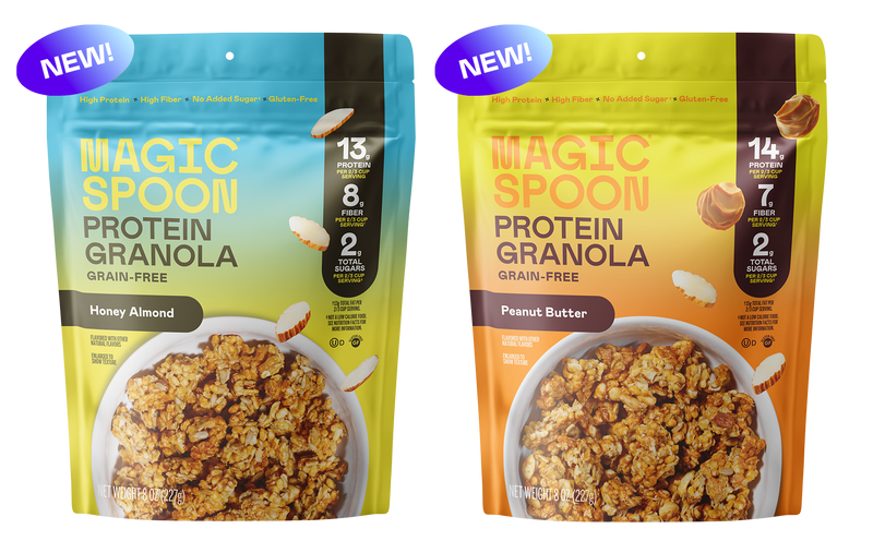 Granola! Honey Almond + Peanut Butter