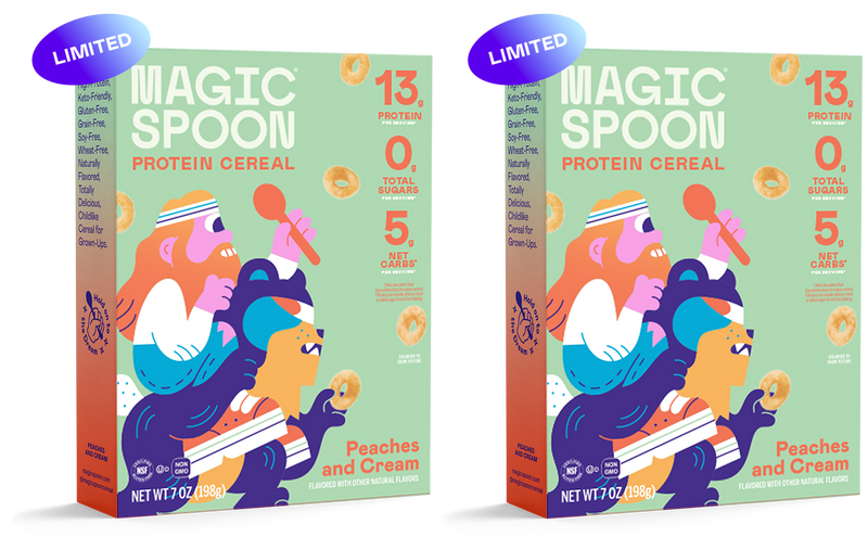 Limited! Peaches and Cream - 2 boxes