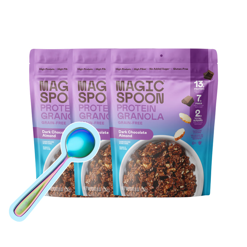 Magic Spoon Protein Granola Variety 3 Pack Granola