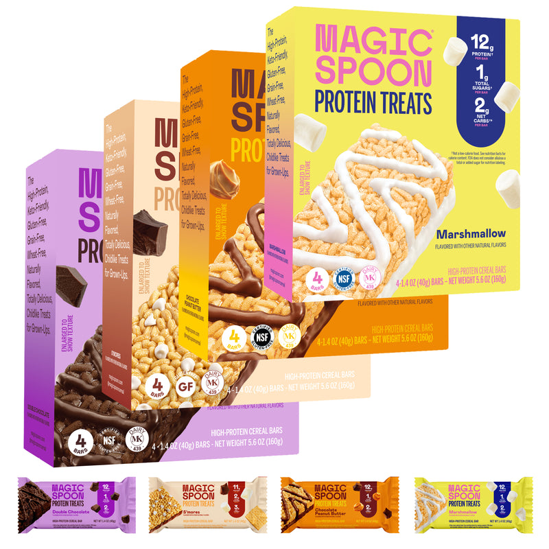 Magic Spoon Protein Treats Variety 4 Pack Treats