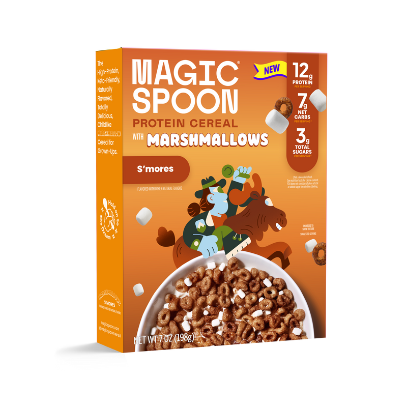 Cereal 8p - S'mores Marshmallow Marbits Cereal - Faire