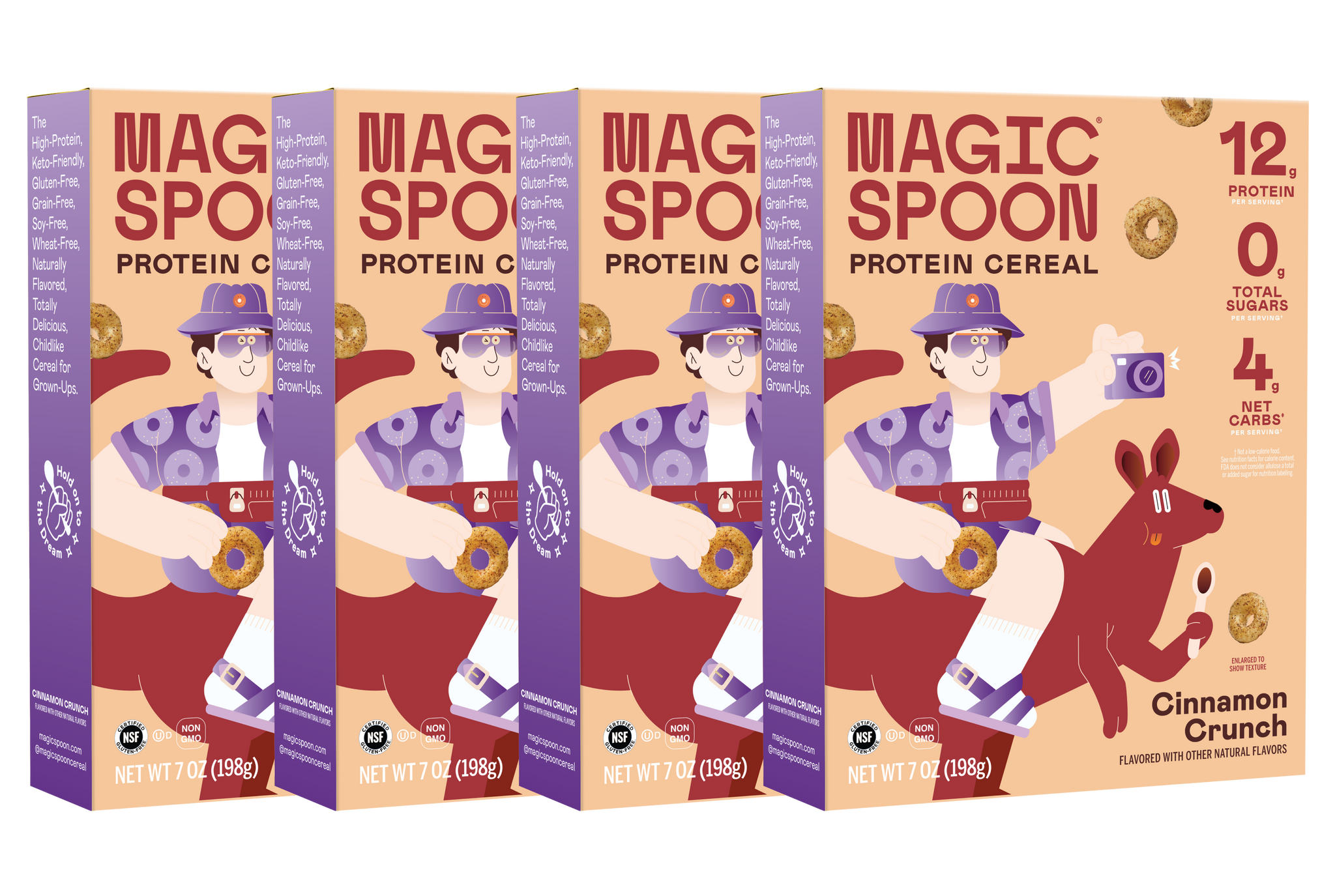Magic Spoon Cinnamon Roll Cereal