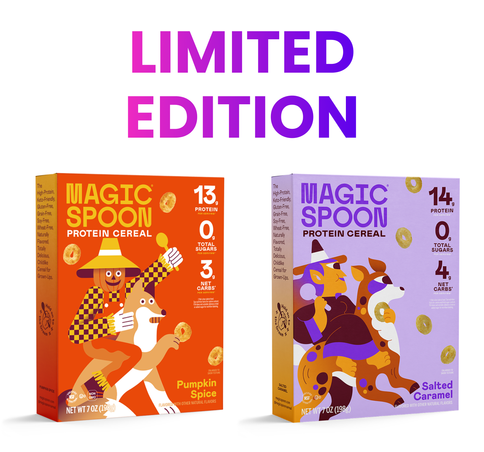 Limited! Pumpkin Spice + Salted Caramel - 2 boxes