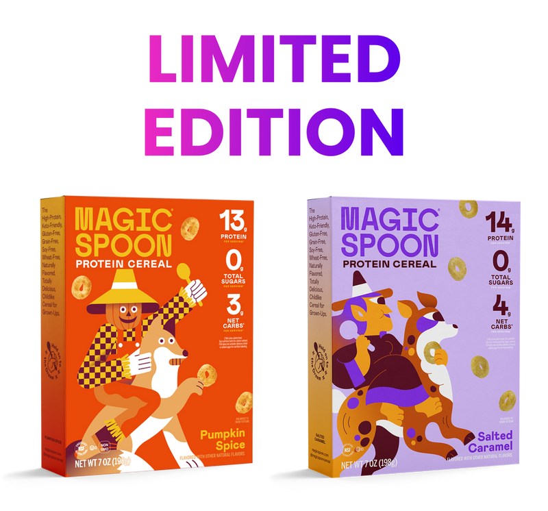 Limited! Pumpkin Spice + Salted Caramel - 2 boxes