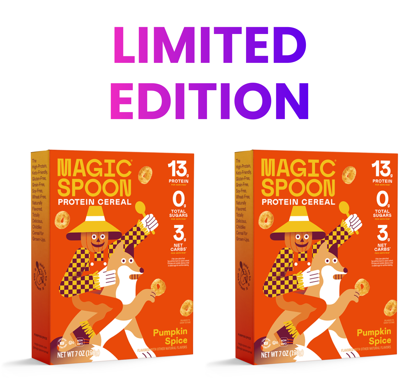 Limited! Pumpkin Spice - 2 boxes