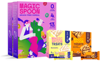 linear-gradient(to bottom, #BFEFFF 0%, #F7EF79 100%) | Magic Spoon Treats + Cereal