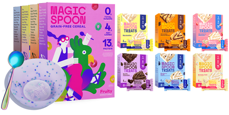 Magic Spoon The Big Bowl Bundle - 24 Cereal Treats (6 Boxes) + 4 Boxes Of Cereal + 1 Bowl Set at magicspoon.com