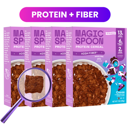 Cocoa - Protein + Fiber Cereal 1 case (4 boxes)