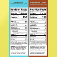 Magic Spoon Fiber Cereal 3-Pack – Honey Nut & Cinnamon Toast (2x) – High Fiber, Plant Protein, Low Sugar – Breakfast Cereal TTS