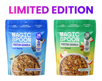 NEW! Apple Cinnamon and Blueberry Vanilla Almond Granola
