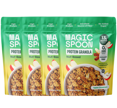Magic Spoon Apple Cinnamon - 4 Bags of Granola at magicspoon.com