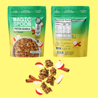 Apple Cinnamon Granola Front and Back