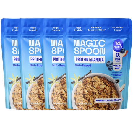 Magic Spoon Blueberry Vanilla Almond - 4 Bags of Granola at magicspoon.com