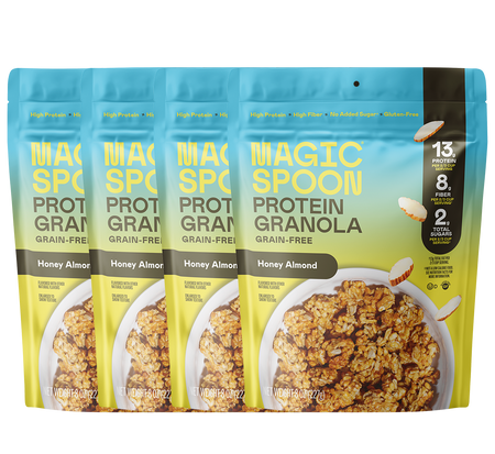 Honey Almond - 4 Bags of Granola (FAIRE)
