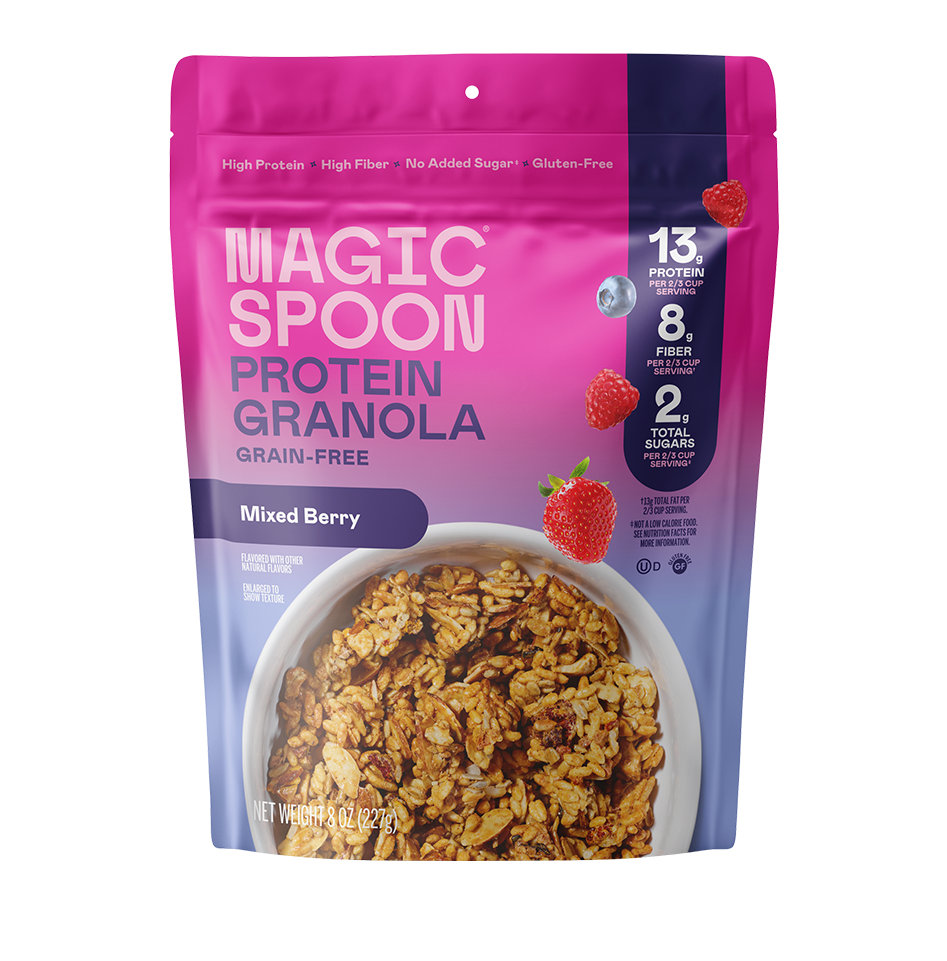 Mixed Berry Protein Granola