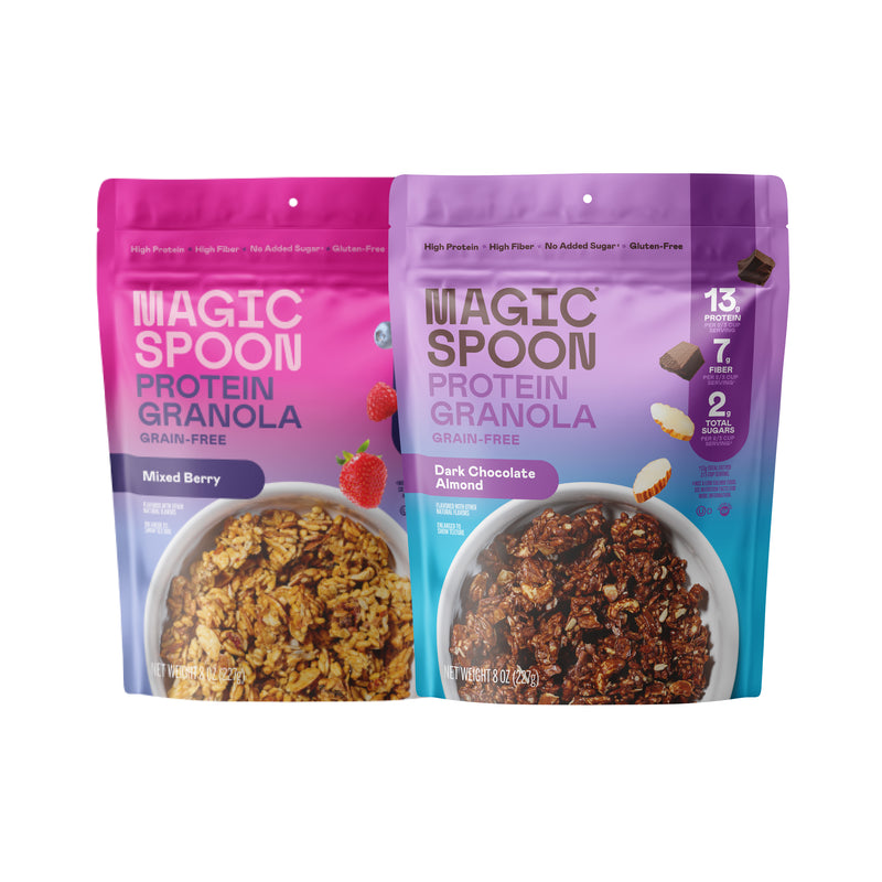 Magic Spoon Protein Granola Variety 4 Pack Granola