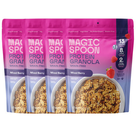 Mixed Berry - 4 Bags of Granola