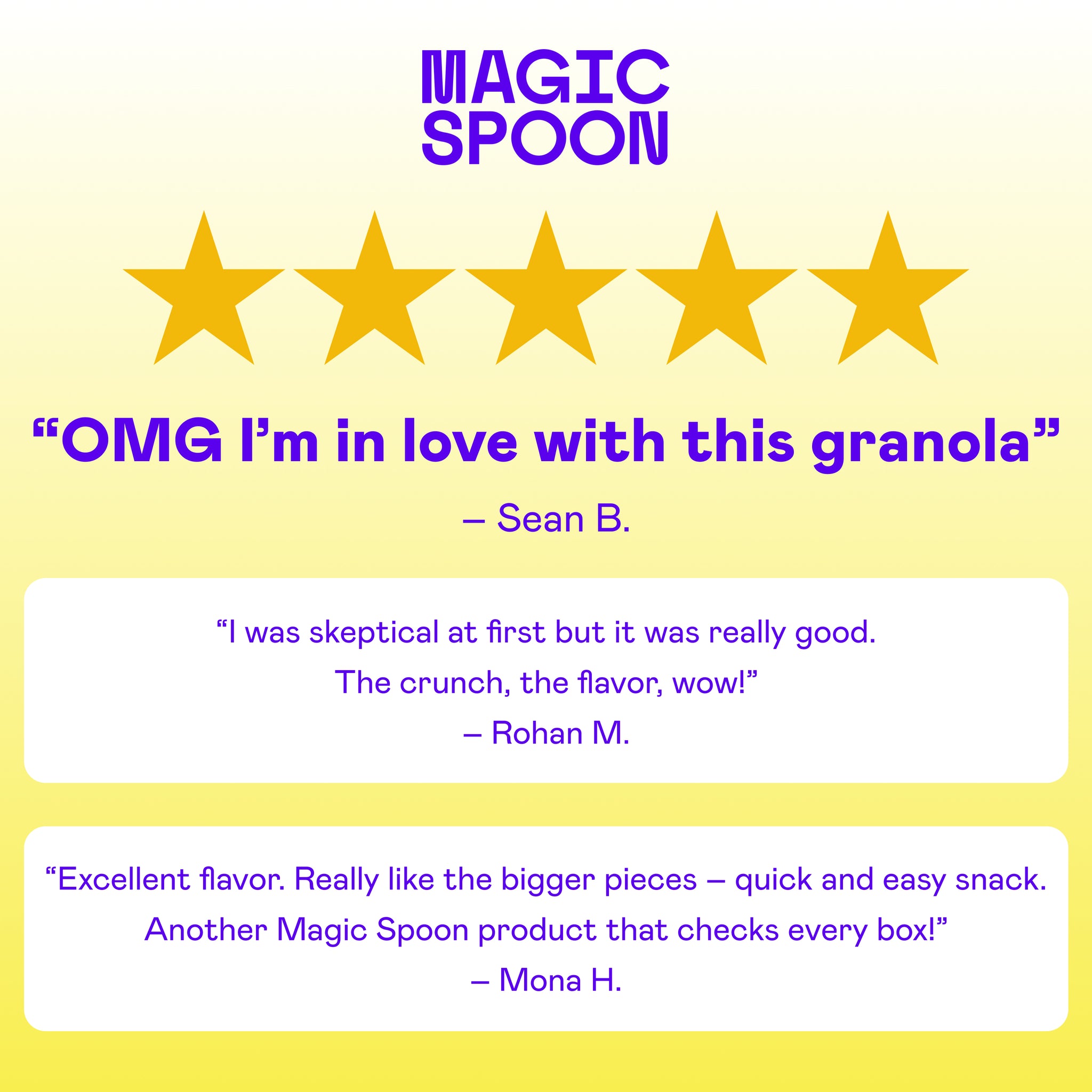 Magic Spoon Protein Granola Variety 3 Pack - Dark Chocolate