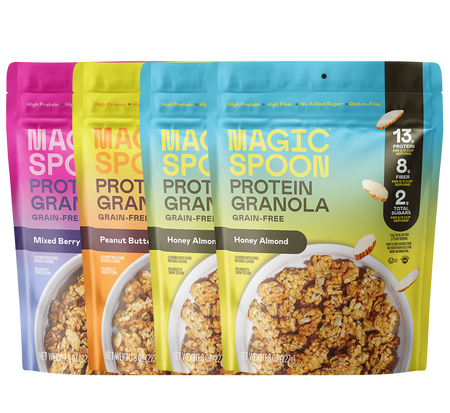 Magic Spoon Variety 4 - 4 Bags of Granola at magicspoon.com