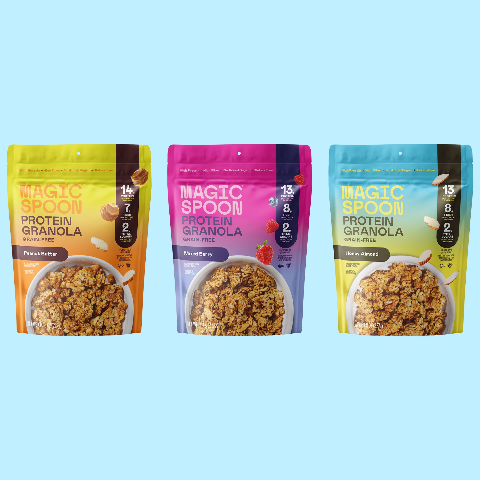 Magic Spoon Granola Fronts