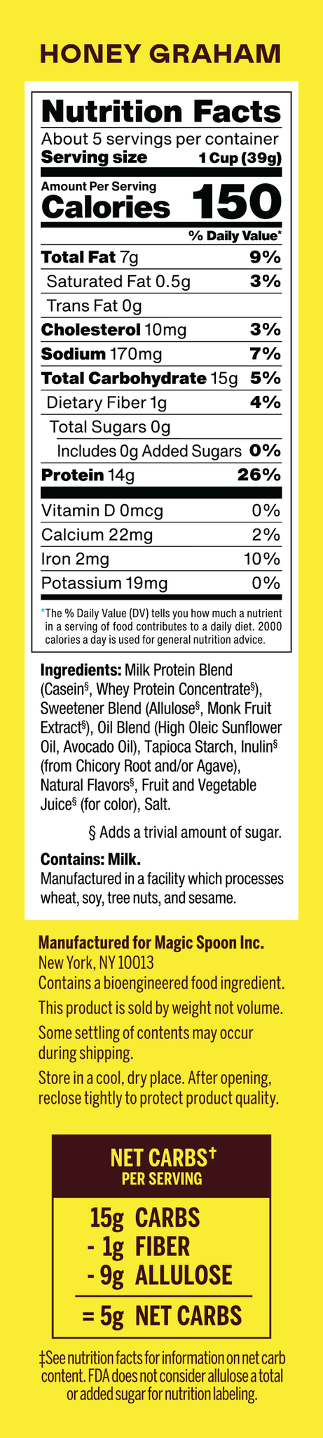  Honey Graham Cereal Ingredients