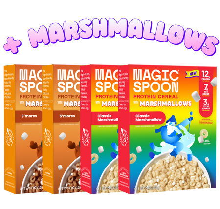 Magic Spoon Classic Marshmallow & S'mores - Protein Cereal with Marshmallows at magicspoon.com