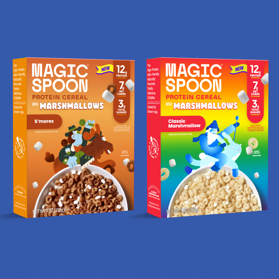 Magic Spoon Marshmallow Protein Cereal - 2 pack w/ bowl (TTS)