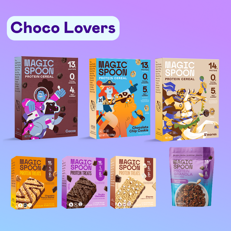 VB Mix 7p - 3 Cereal, 2 Treats, 2 Granola - Choco Lovers - TTS