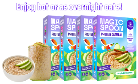 Apple Cinnamon - 20 Oatmeal Packets (4 Boxes)