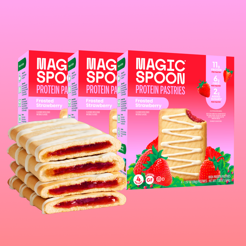 Frosted Strawberry Pastries 3-Pack - TTS