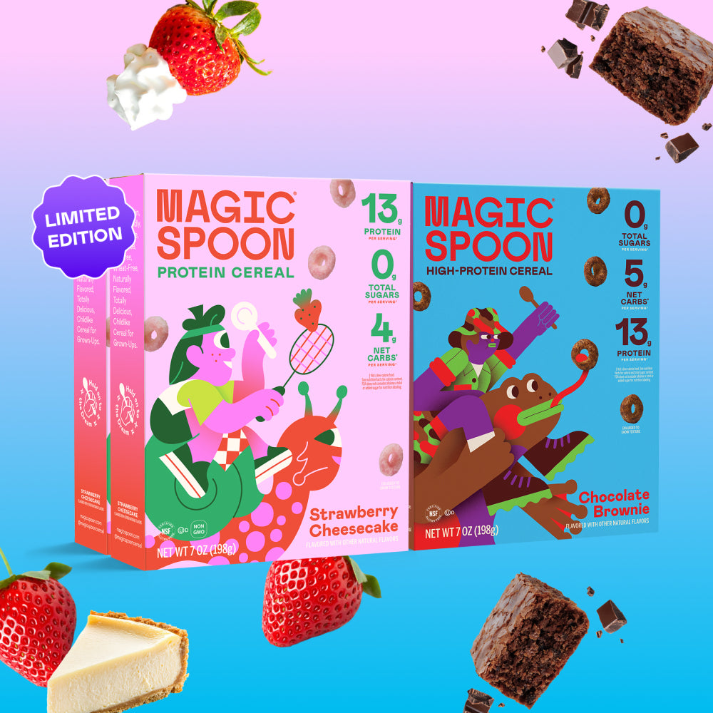Magic Rocks Cereal High Protein, Keto-Friendly, 0g Sugar Cereal | Magic Spoon Cereal