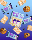 BLUEBERRY MUFFIN PACK - 16 Cereal Treats (4 Boxes)