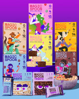 ULTIMATE MAGIC MIX  - 16 CEREAL TREATS (4 BOXES) + 6 BOXES OF CEREAL + 1 BOWL SET
