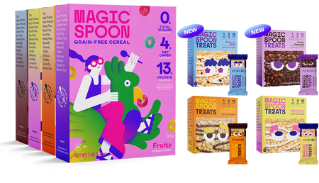 Magic Spoon Classic Pack - 4 boxes + 16 Cereal Treats (4 Boxes) at magicspoon.com