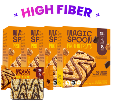Magic Spoon Chocolate PB - 16 Cereal Treats (4 boxes) at magicspoon.com