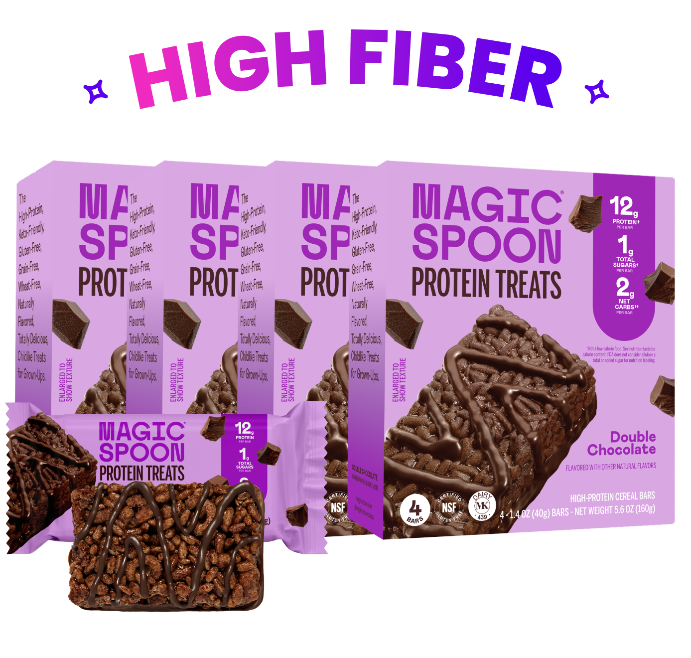 linear-gradient(to bottom, #B2DBFF 0%, #F6B3FF 100%) | Magic Spoon Double Chocolate Treats