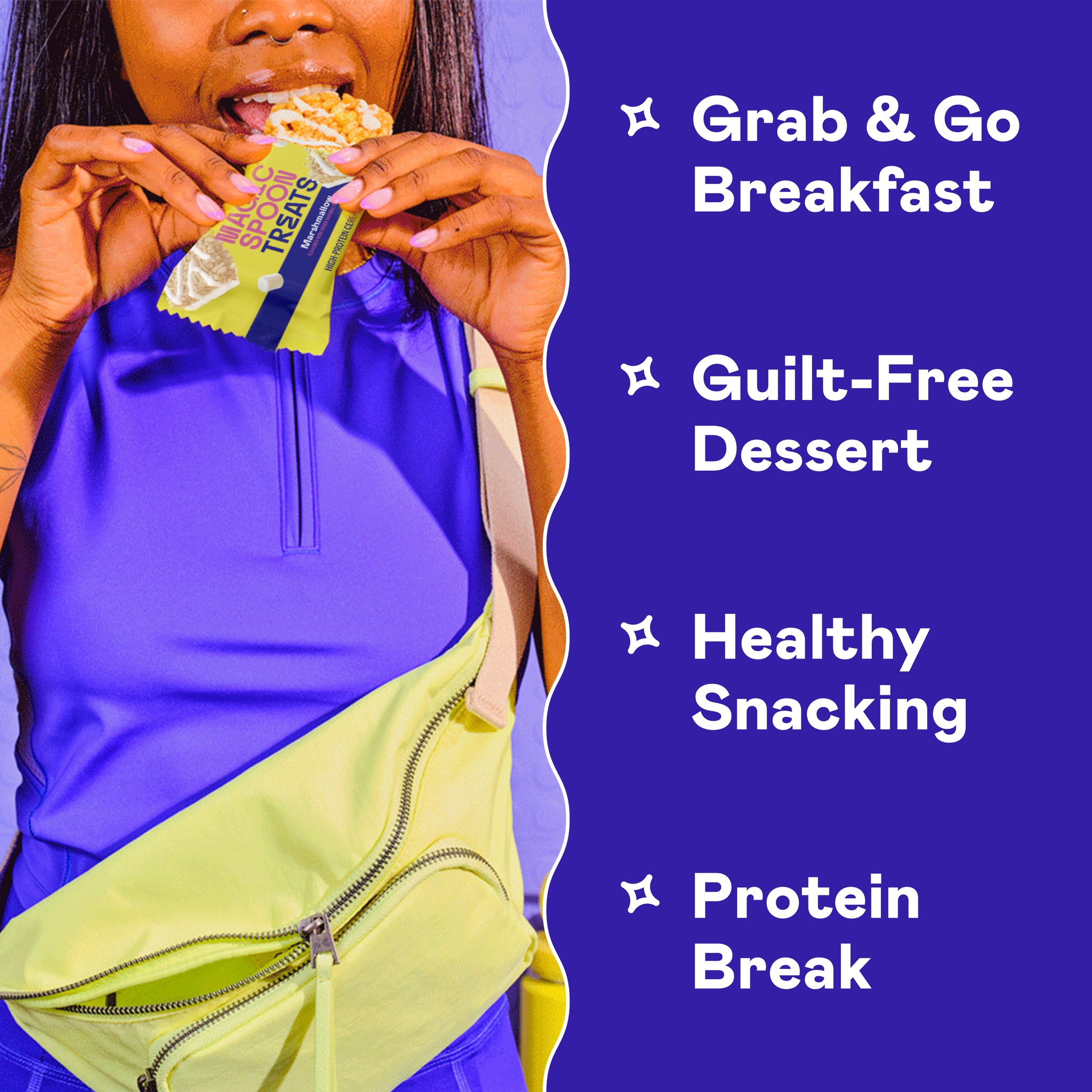 Magic Spoon Protein Treats 8 Bars (2 Boxes) - Marshmallow
