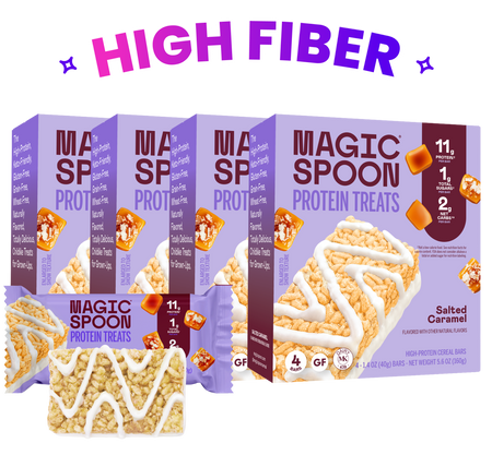 Salted Caramel - 16 Cereal Treats (4 Boxes)