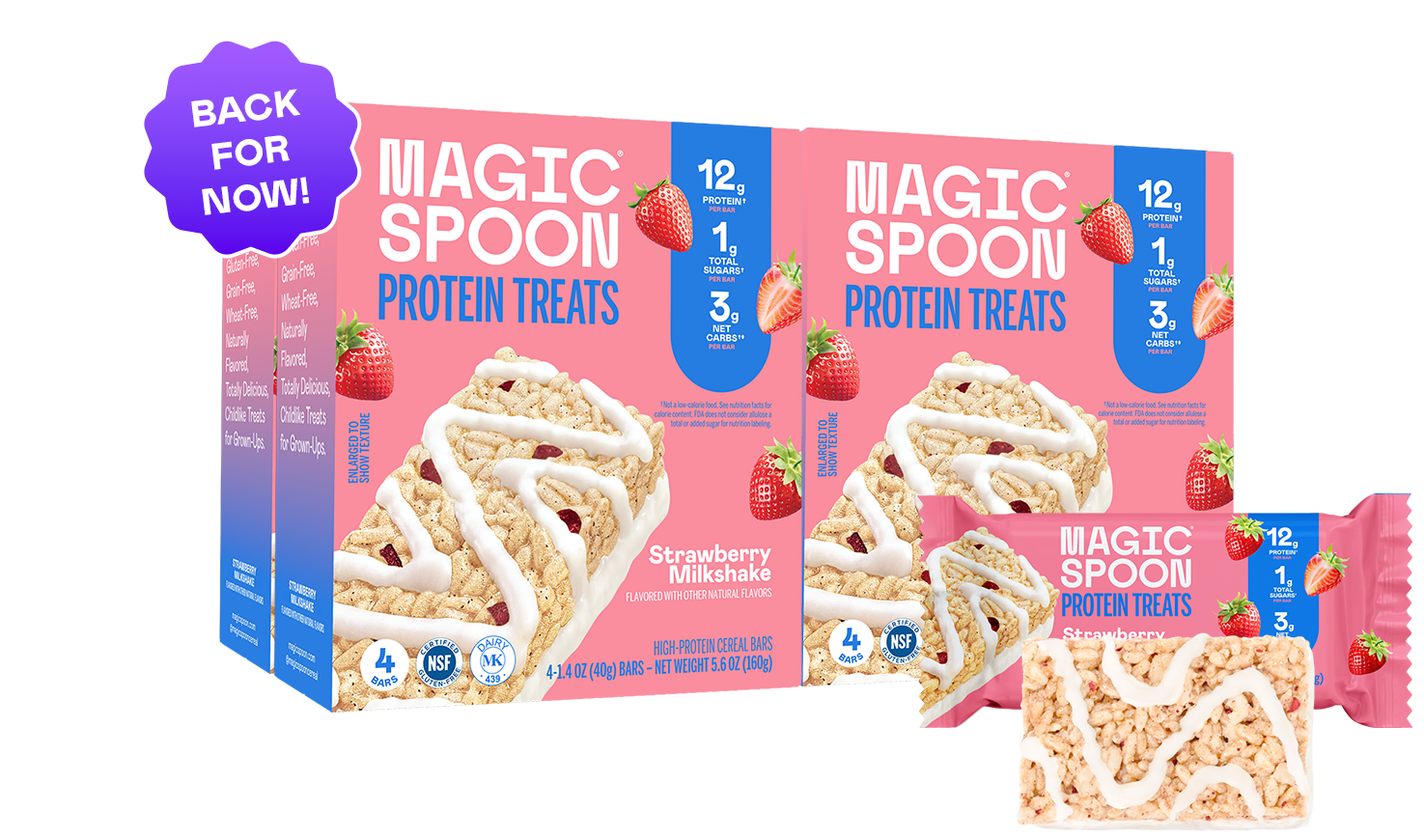 linear-gradient(to bottom, #FCD1DA 0%, #FCD1DA 100%) | Magic Spoon Strawberry Treats