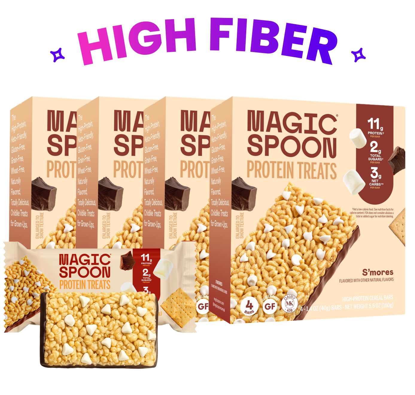 #FFEFDB | Magic Spoon S'mores Treats