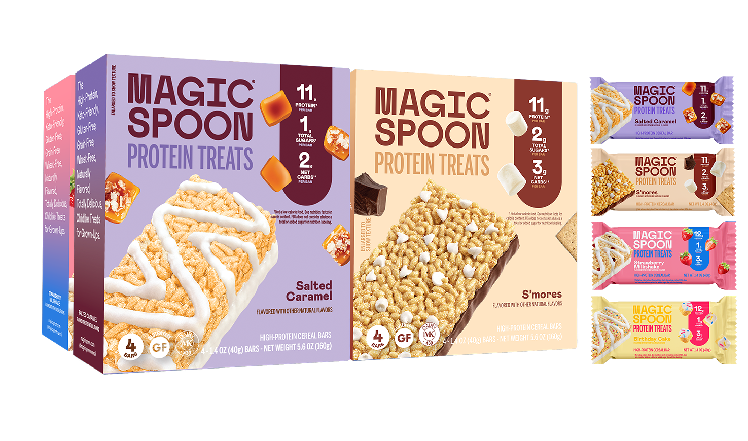 Dessert Treats Bundle - 16 Cereal Treats (4 Boxes) - TTS