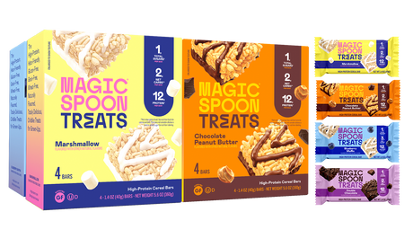 Treats Sampler Pack - 16 Cereal Treats (4 Boxes) (TTS)