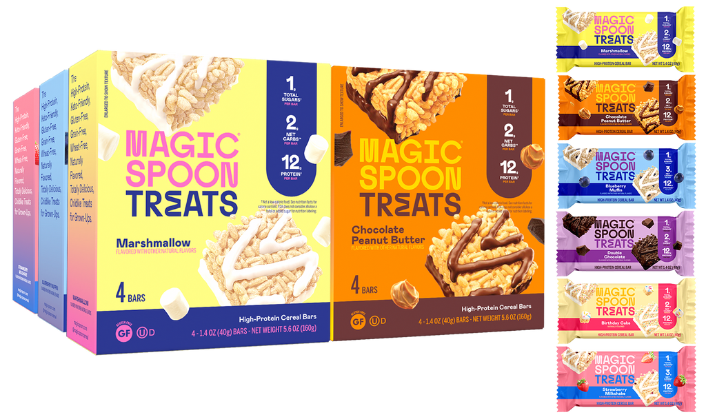 Cereal Treats Super Pack Bundle - 6 Flavors | Magic Spoon