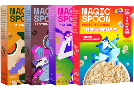 Variety 4 - Protein Cereal + Protein Cereal with Marshmallows