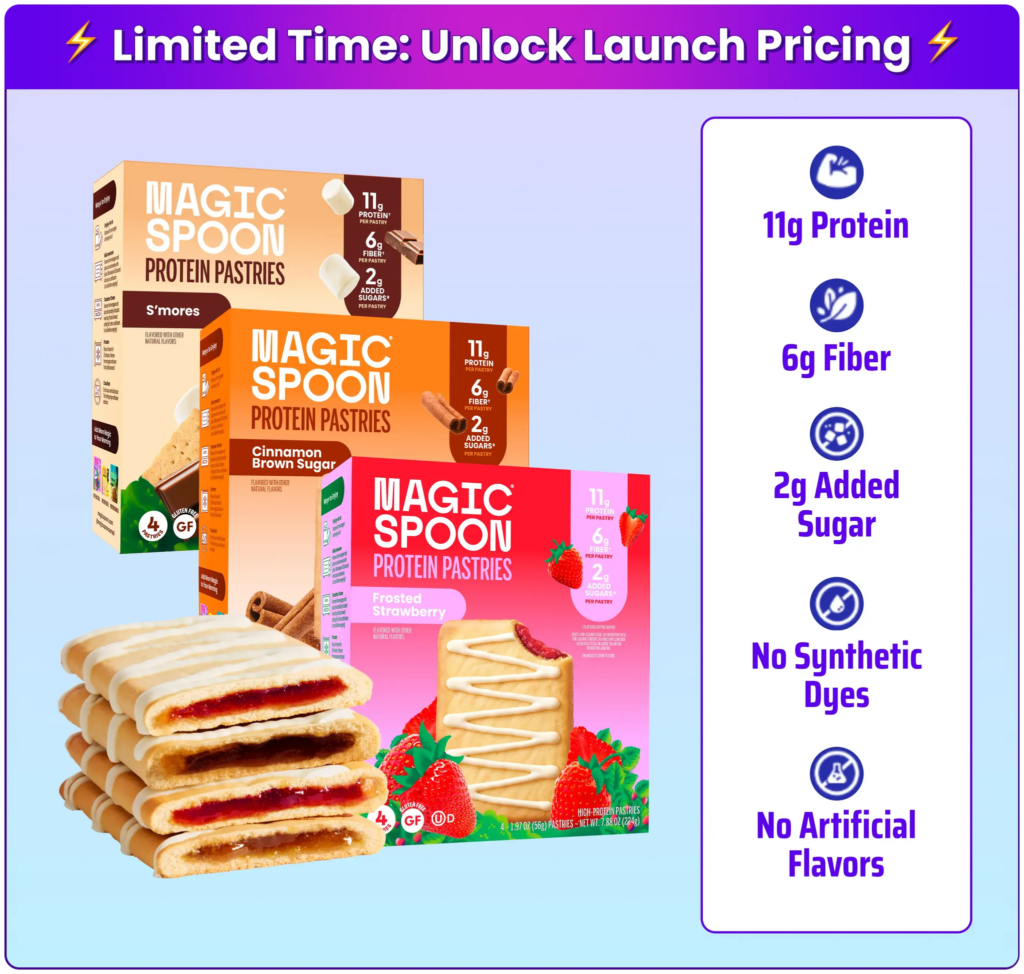 Protein Pastry Variety Pack