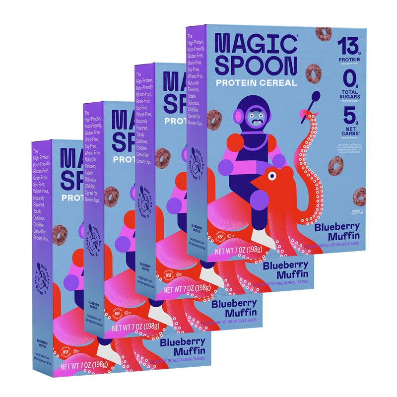 Magic Spoon Protein Cereal 1 case (4 boxes) Cereal