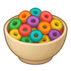 Cereal in bowl