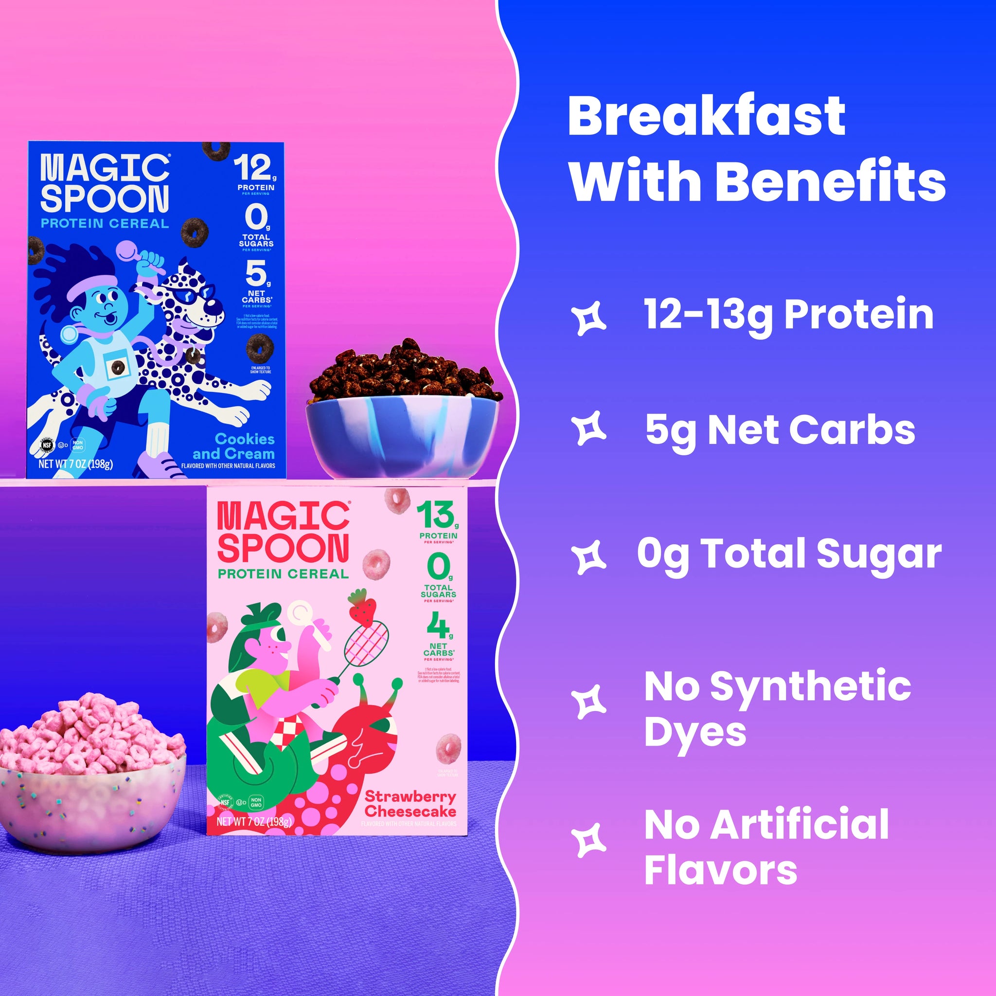Magic Spoon Breakfast with Benefits